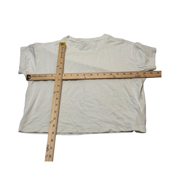 Lululemon White T Shirt Size 2 - Picture 4 of 4